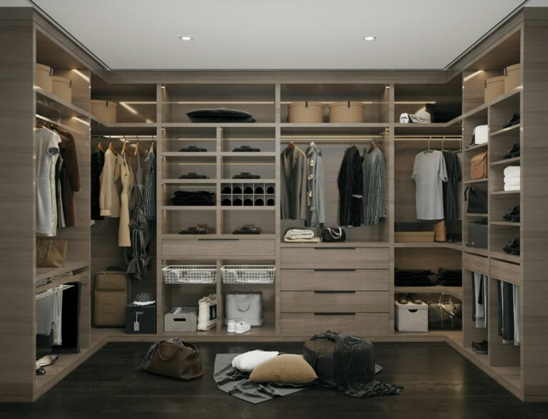 Best closet organizers: neat closet with matching hangers and bins