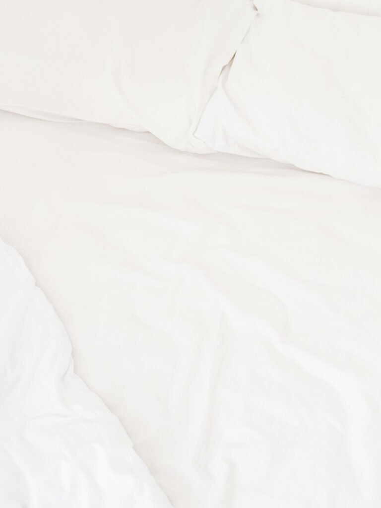 Close-up of soft bedding from one of the best queen sheet sets