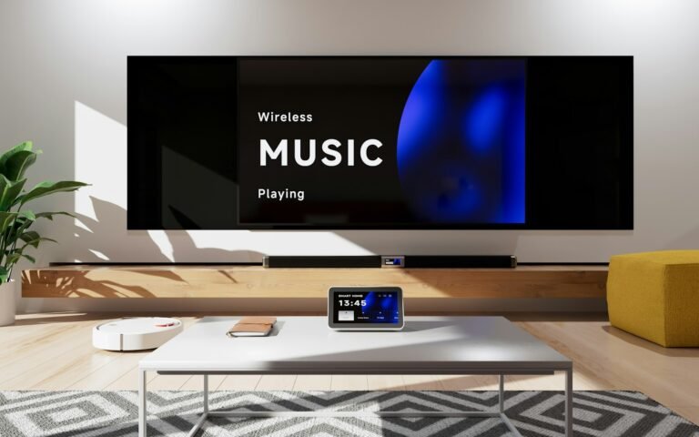 Which Echo Show is best for a living room: a small smart display on a coffee table below a wall TV
